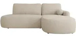 Mirjan24 Ecksofa, Natur, Kunststoff, 5-Sitzer, Ottomane rechts,L-Form, 274x174...