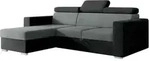 Mirjan24 Eckschlafsofa, Grau, Anthrazit, Kunststoff, L-Form,L-Form, 235x170 cm,
