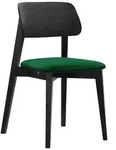 Mirjan24 Wohnzimmer, Gr&uuml;n, Holz, Buche, 1-Sitzer, 47x80x49 cm, Esszimmer,...