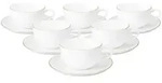 Seltmann Weiden Teetassen, Wei&szlig;, Gold, Keramik, Rund, Kaffee & Tee, Tassen,