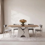 WFL Group Esstisch, Eiche, Metall, Nachbildung, 12-Sitzer,...