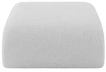 Altdecor Pouf, Silber, Kunststoff, 1-Sitzer, 91x40x89 cm, Wohnzimmer, Hocker, Poufs