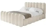 Altdecor Polsterbett, Creme, Textil, H3 + H4, 180x200 cm, Schlafzimmer, Betten,