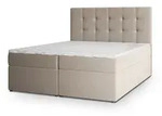 Masseno Boxbett, Beige, Holz, 160x200 cm, Schlafzimmer, Betten, Boxspringbetten