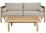 Dutchbone Gartenset, Beige, Metall, Gartenm&ouml;bel, Gartenm&ouml;bel-Sets