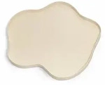 Loft42 Tablett, Beige, Metall, 60x3x60 cm, Tischkultur & Servieren, Tabletts