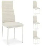 Idimex Esszimmerst&uuml;hle, Creme, Textil, Mode, 4-Sitzer, 43x100x50 cm, Esszimmer,