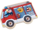 Haba Greifpuzzle, Mehrfarbig, Naturmaterialien, 21x2.6x30 cm, Spielzeug,