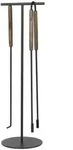 Blomus Kaminbesteck Ashi, Hellbraun, Holz, Metall, 76 cm, Kleinm&ouml;bel, Kamine &