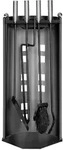 tectake Kaminbesteck, Grau, Metall, 14.5x58x23 cm, Kleinm&ouml;bel, Kamine &...