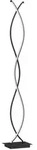 Homcom Stehlampe, Schwarz, Metall, 20x144x25 cm, Lampen & Leuchten, Innenbeleuchtung,