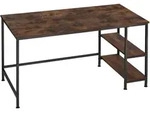 tectake Computertisch, Rost, Holzwerkstoff, Rechteckig, 60x75.5x120 cm,