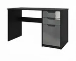 Vladon Schreibtisch, Grau, Holzwerkstoff, 60x76x129 cm, Arbeitszimmer,...