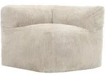 icon Sitzsack-Ecksessel, Beige, Textil, 1-Sitzer, 100x68x100 cm, Wohnzimmer,...