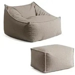 Mokebo Sitzsack, Taupe, Textil, 80x60x85 cm, Wohnzimmer, Hocker, Sitzs&auml;cke, XXL