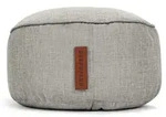 Green Bean Sitzsack-Hocker, Grau, Textil, F&uuml;llung: Styroporkugeln, Rund,...