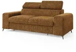 Masseno Bettsofa, Orange, Textil, 2-Sitzer, 191x89x92 cm, Wohnzimmer, Sofas &