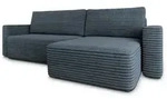 Masseno Ecksofa, Grau, Holz, 4-Sitzer, L-Form,L-Form, 280x162 cm, Wohnzimmer,...