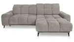 Beautysofa Ecksofa, Hellbraun, Textil, L-Form, 275x182 cm, Wohnzimmer, Sofas &