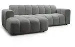 Masseno Ecksofa, Grau, Holz, 3-Sitzer, L-Form,L-Form, 274x165 cm, Wohnzimmer, Sofas &