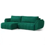 Masseno Ecksofa, Gr&uuml;n, Holz, 4-Sitzer, L-Form,L-Form, 285x148 cm, Wohnzimmer,...