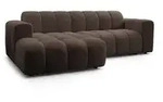 Masseno Ecksofa, Braun, Holz, 3-Sitzer, L-Form,L-Form, 274x165 cm, Wohnzimmer, Sofas