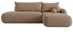 Sofnet Ecksofa, Rosa, Kunststoff, 6-Sitzer, Ottomane rechts,L-Form, 300x187 cm,