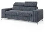 Masseno Bettsofa, Grau, Textil, 2-Sitzer, 191x89x92 cm, Wohnzimmer, Sofas &...
