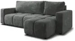 Masseno Ecksofa, Grau, Holz, 3-Sitzer, L-Form,L-Form, 240x149 cm, Wohnzimmer, Sofas &