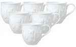 Villeroy & Boch Becher, Wei&szlig;, Keramik, Rund, Kaffee & Tee, Tassen, Kaffeebecher