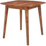 Kadima Design Esszimmertisch, Braun, Holz, Echtholz, Quadratisch,Quadratisch,