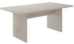 Mirjan24 Esstisch, Sand, Holzwerkstoff, Rechteckig, 89x42x185 cm, Esszimmer, Tische,