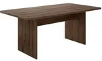 Mirjan24 Esstisch, Nussbaum, Holzwerkstoff, Rechteckig, 89x42x185 cm, Esszimmer,