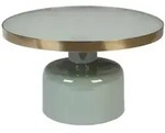 Zuiver Couchtisch, Gr&uuml;n, Metall, Rund, 60x35x60 cm, Wohnzimmer, Wohnzimmertische,