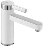 REA Waschbeckenarmatur, Wei&szlig;, Metall, 5x15x16 cm, Badezimmer, Waschbecken &