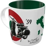 Nostalgic-Art Kaffeetasse, Mehrfarbig, Keramik, 0.33 L, Rund, Kaffee & Tee, Tassen,
