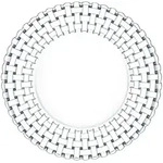 Nachtmann Speiseteller, Transparent, Glas, 27x2.4x27 cm, Essen & Trinken,...