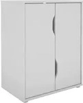 Mid.you Aktenschrank, Wei&szlig;, Holzwerkstoff, 1 F&auml;cher, 60x76.5x37 cm, FSC Mix,
