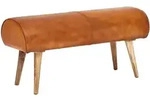 Kadima Design Sitzbank, Braun, Holz, Echtholz,Mangoholz, Organisch, 100x53x40 cm,