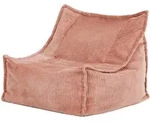 icon Kindersitzsack, Pink, Textil, 180 L, 1-Sitzer, Quadratisch, 67x60x67 cm,