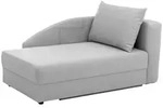 Max Winzer R&eacute;camiere Tobi, Hellgrau, Kunststoff, Uni, 154x86x93 cm, Goldenes M, Made