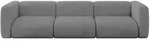 Altdecor Modulares, Schiefer, Kunststoff, 3-Sitzer, 319x70x89 cm, Wohnzimmer,...