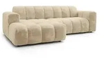 Masseno Ecksofa, Creme, Holz, 3-Sitzer, L-Form,L-Form, 274x165 cm, Wohnzimmer, Sofas