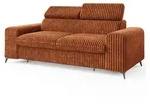 Masseno Bettsofa, Braun, Textil, 2-Sitzer, 191x89x92 cm, Wohnzimmer, Sofas &...