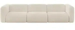 Altdecor Modulares, Sand, Kunststoff, 3-Sitzer, 319x70x89 cm, Wohnzimmer, Sofas...