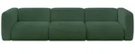 Altdecor Modulares, Salbeigr&uuml;n, Kunststoff, 3-Sitzer, 319x70x89 cm, Wohnzimmer,