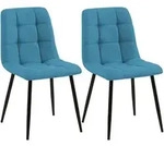 CLP Stuhl, Hellblau, Metall, 45x84x55 cm, Esszimmer, St&uuml;hle, Esszimmerst&uuml;hle,