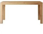 Tikamoon Tisch, Natur, Holz, Rechteckig, 150x75x75 cm, Esszimmer, Tische,...