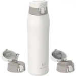 Trinkflasche, Beige, Metall, 8x8 cm, Kaffee & Tee, Kannen, Trinkflaschen