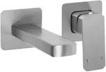 REA Unterputz, Nickel, Metall, 20x13x13 cm, Badezimmer, Waschbecken & Armaturen,